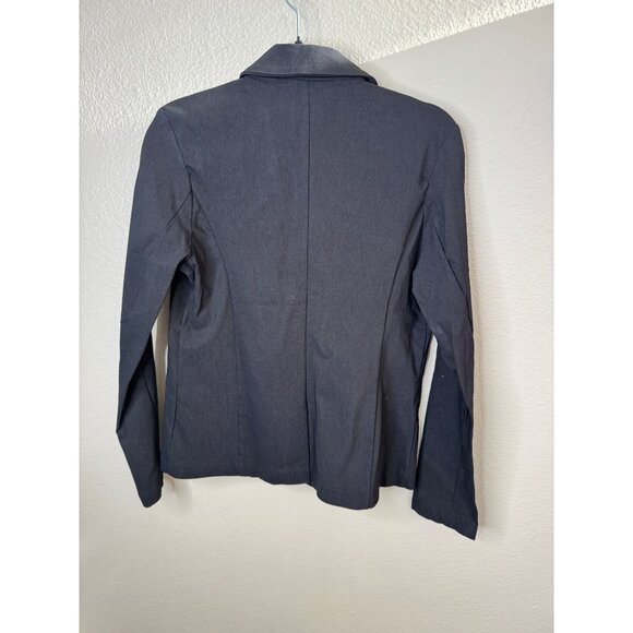 NWT-Labijou Women's Black Blazer size large long sleeve button up‎ collared - Picture 3 of 7